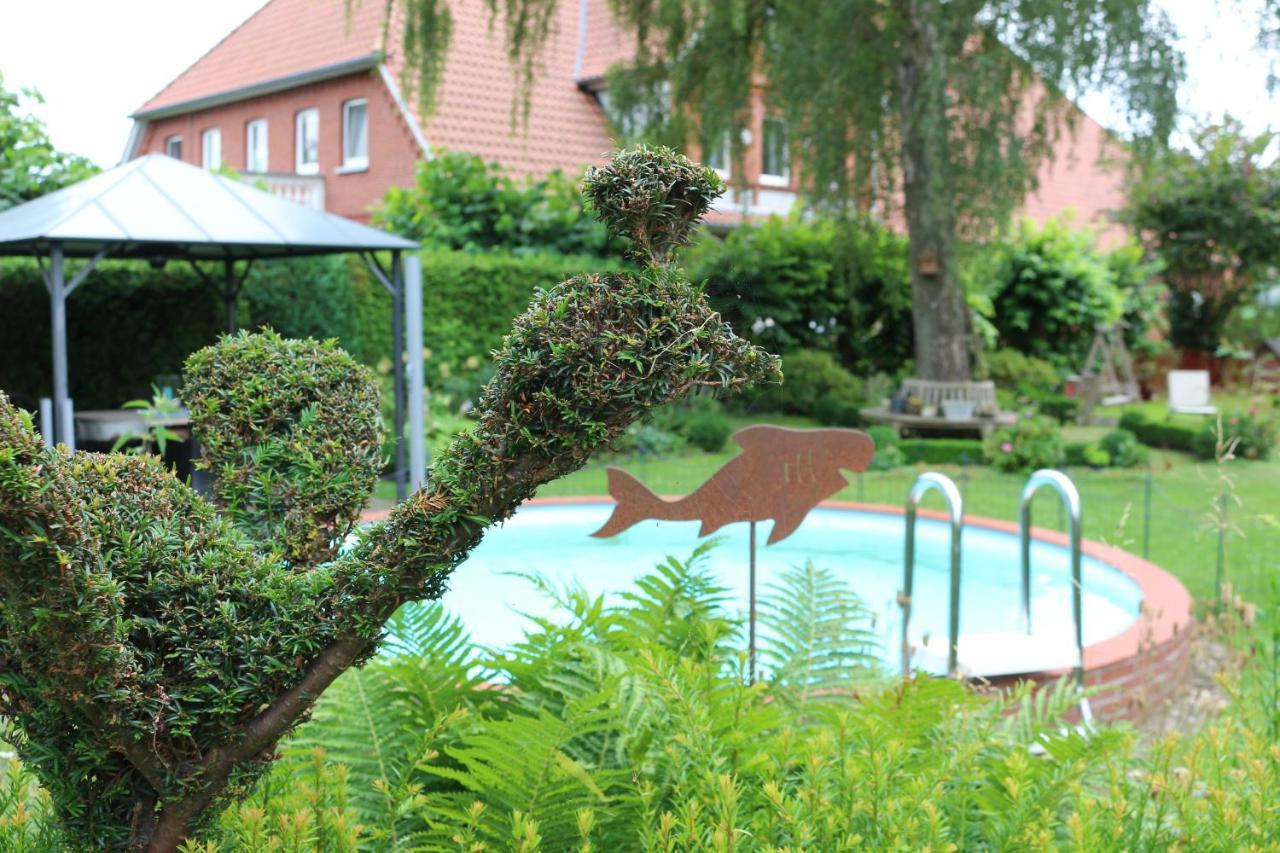 Ferienwohnung Mit Sauna Bleckede Bagian luar foto